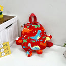 Dino Backpack for Kids by Axyaa: Cute, Waterproof, Kindergarten Schoolbag, Boys Girls Book Bag.