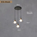 Nordic Art Wooden Pendant Lamp E27 Vintage Lighting by Axyaa