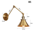Axyaa Adjustable Long Arm Wall Sconce Reading Lights