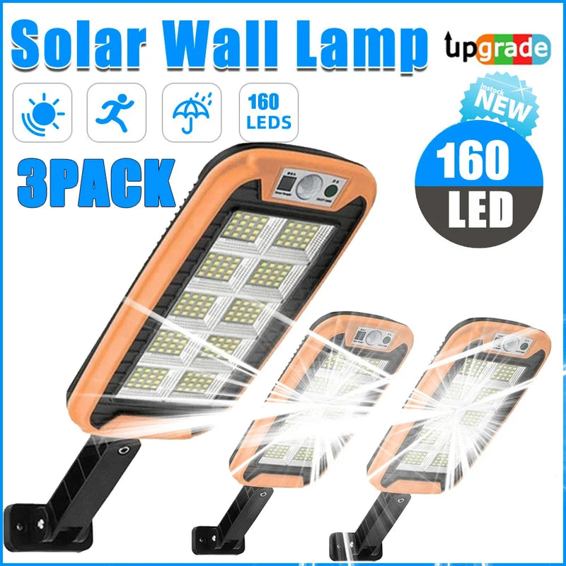 Axyaa Solar Outdoor Street Lights with Remote Control and Motion Sensor