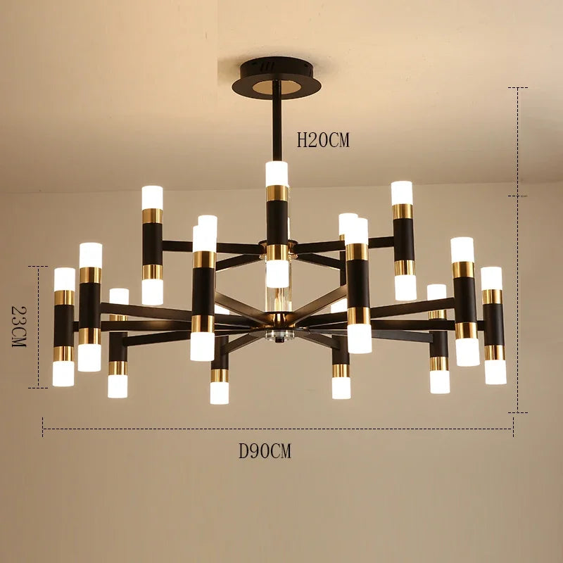 Axyaa Modern Minimalist Light Luxury Pendant Lamp Elegant Italian Restaurant Lighting