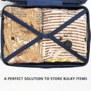 Axyaa Vacuum Storage Bags: Space-Saving Solution for Clothes, Bedding & Travel