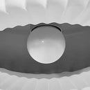 Axyaa Resin Branch Chandelier Oval Ceiling Light for Bedroom Dining Room