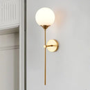 Axyaa Nordic Gold LED Wall Lamp Modern for Living Room Bedroom Home Decor