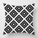 Axyaa Nordic Black Sweet Home Sofa Pillowcase Set