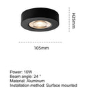 Axyaa 10W Ultra Thin LED Downlight Ceiling Light COB Spotlight for Display Cabinet Wine Cabinet