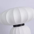 Axyaa Silk Table Lamp: Wabi-sabi Style for Living Room, Bedroom, Kitchen, Dining Room