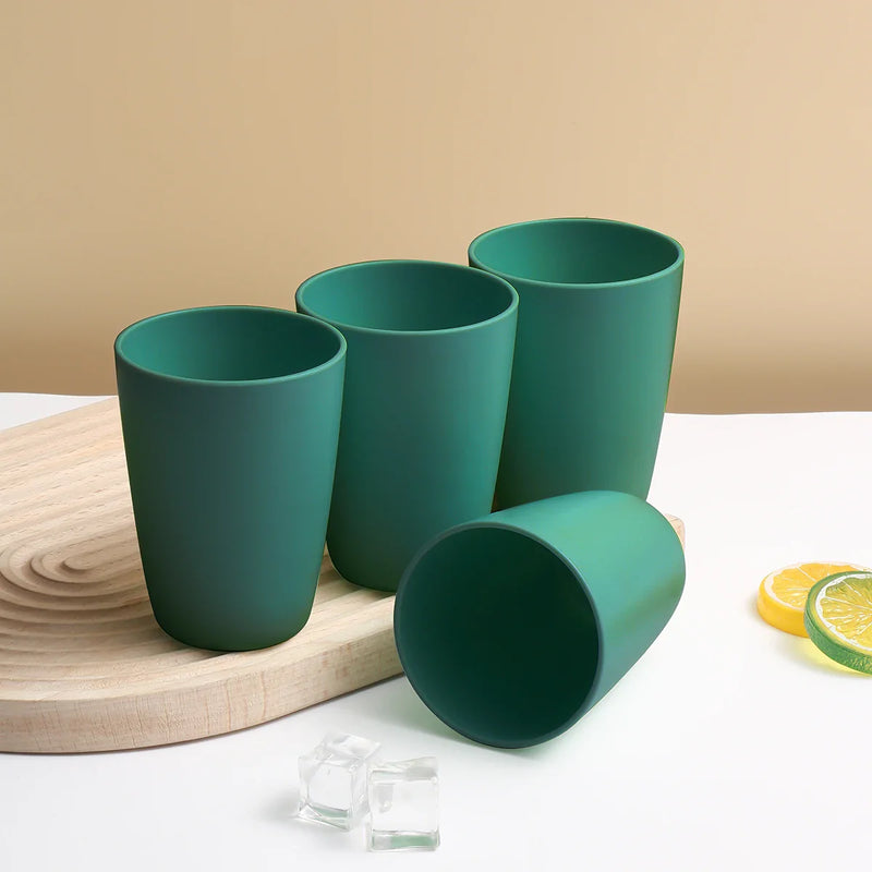 Axyaa Reusable Plastic Cups - Set of 8