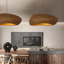 Axyaa Handmade Polystyrene Pendant Lamp - Rock Wabi Sabi Personality