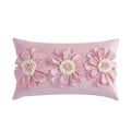 Axyaa 3D Sunflower Velvet Cushion Cover 30x50cm Home Decor Sofa Bed-Living Room
