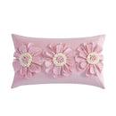 Axyaa 3D Sunflower Velvet Cushion Cover 30x50cm Home Decor Sofa Bed-Living Room