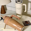 Axyaa Stainless Steel Vacuum Insulated Tumbler with Lid and Straw