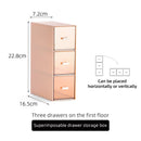 Axyaa Multi-functional Makeup Organizer Drawer Jewelry Storage Box
