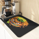 Axyaa Halloween Pumpkin Silicone Table Mat Set