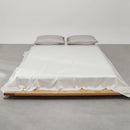 Axyaa Mulberry Silk Flat Sheet - Luxury Solid Color Bedding Sheet - Custom Sizes