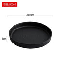 Axyaa Frosted Ceramic Service Plate Set - Restaurant Tableware for Dining and Entertaining