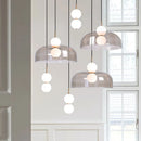 Axyaa Glass Pendant Light Minimalist Living Room Staircase Decoration