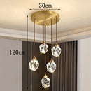 Axyaa Modern LED Pendant Light Chandeliers for Living & Dining Room Lighting