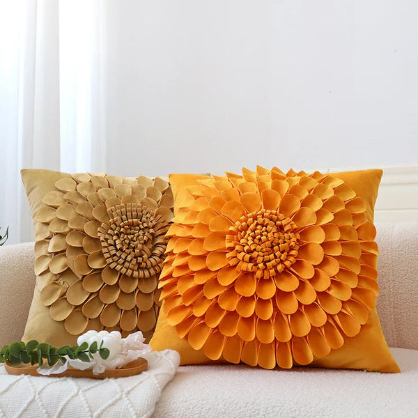 Axyaa Plush Corduroy Christmas Pillow Cover for Modern Home Decor