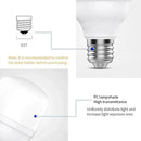 Axyaa Sound Sensor LED Bulb, E27 Garage Lamp Cold White for Stairs, Pathway, Warehouse