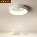 LED Nordic Ceiling Light in Black/White/Grey for Modern Home Decor by Axyaa