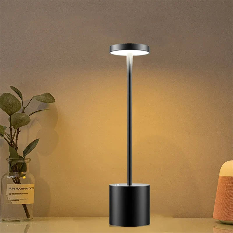 Axyaa Cordless LED Desk Lamp USB Rechargeable Night Light