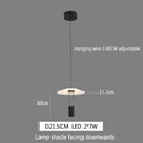 Axyaa Modern Frisbee Chandelier for Home, Restaurant, and Bar Decor