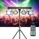 Axyaa RGBW Stage LED Par Light with Beam Sword Effect Bracket for Events
