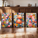 Axyaa Australia Banksia Flowers Canvas Prints for Modern Home Decor