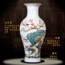 Axyaa Chinese Jingdezhen Ceramic Vase for Stylish Home Decor