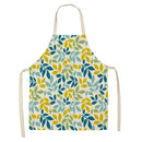 Axyaa Green Plant Style Apron for Adults and Kids