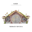 Axyaa Boho Rabbit Mushroom Animals Nursery Wall Decals for Kids' Room