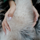 Axyaa Luxury Fox Fur Blanket: Plush Bed Plaid & Sofa Cover - Fluffy Decorative Home Throw