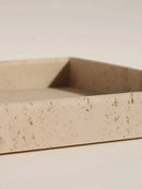 Axya Natural Stone Tray - Wabi-Sabi Style Desktop Ornaments for Home Decor