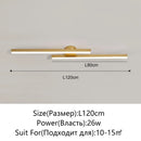 Axyaa LED Strip Ceiling Light for Modern Living Room & Bedroom Décor