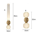 Axyaa Modern Glass Wall Sconces for Home Decor Lighting