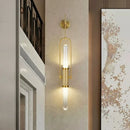 Axyaa Nordic Glass Wall Lamp | Retro Art Design | Modern Aisle Bedside Light