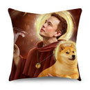 Axyaa Funny Pattern Cushion Cover for Home Sofa Decor