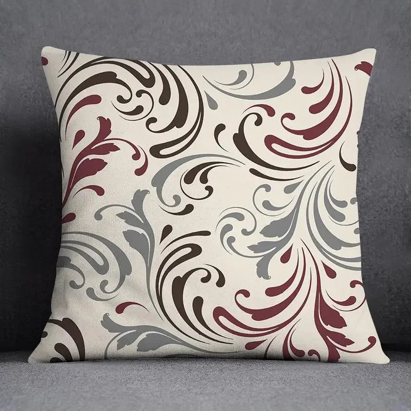 Axyaa Geometric Color Pillowcase Square Cushion Cover 45x45