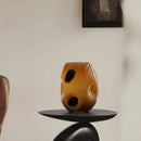 Axyaa Polka Dot Glass Vase - Home Decor Flower Arrangement Accessories