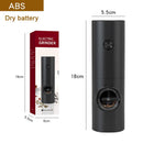 Axyaa Electric Salt Pepper Grinder Adjustable Coarseness Refillable Mill - Battery Powered