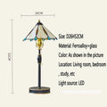 Axyaa Retro European Table Lamp for Living Room Bedroom Hotels
