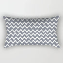 Axyaa Geometric Grey White Square Pillowcase for Home Decor and Living Room