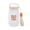 Axyaa Double Wall Water Bottle Cup with Rope Handle for Kids