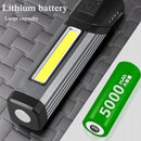 Axya Rotatable USB Rechargeable COB LED Work Light - Waterproof & Magnetic