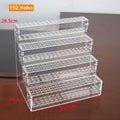 Acrylic Pen Holder Makeup Brush Display Organizer by Axyaa