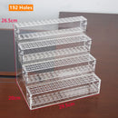Acrylic Pen Holder Makeup Brush Display Organizer by Axyaa