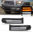 Axyaa LED Daytime Running Turn Signal Fog Lights for Toyota Tundra 2007-2013 Sequoia 2007-2017