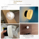 Axyaa Marble Round Led Wall Lamp: Minimalist Nordic Design for Modern Living Room