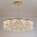 Axyaa Crystal Chandeliers: Modern Luxury Home Villa Living Room Lighting Fixtures